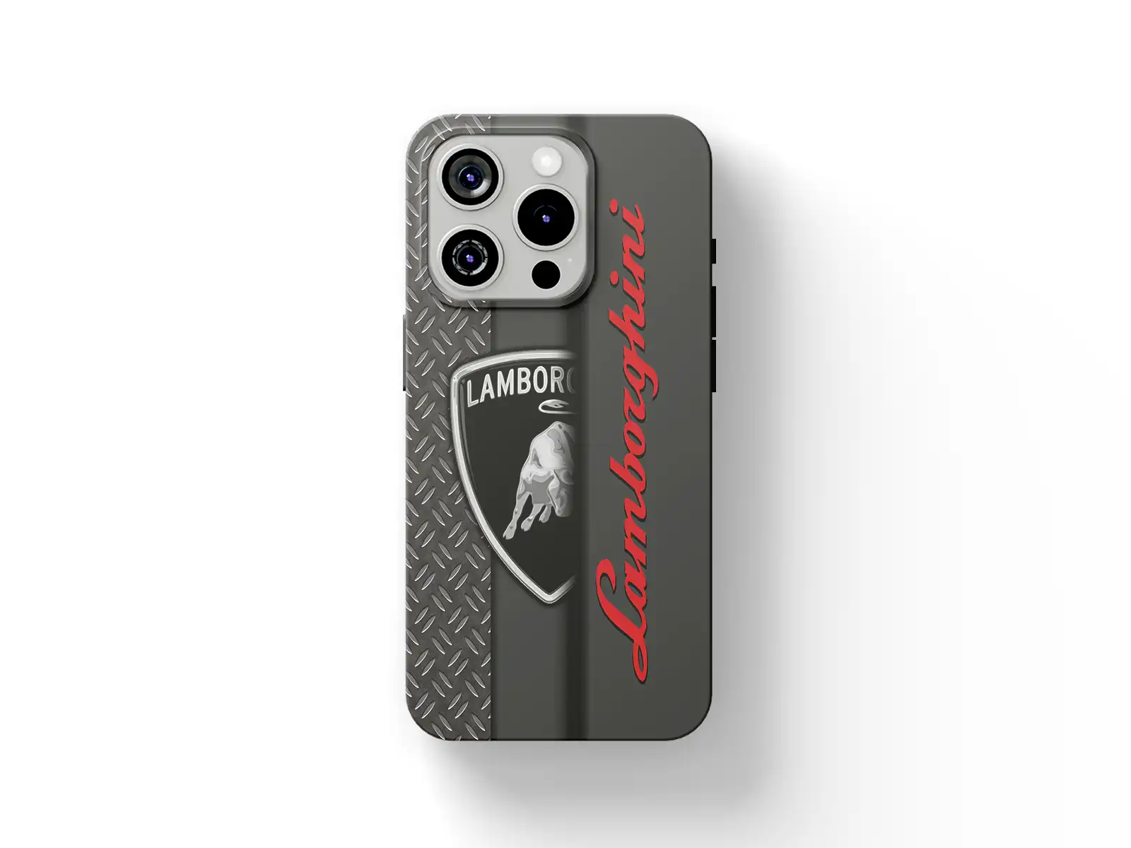 Lamborghini Custodia Silicone Telefono Look Moderno